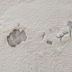 塗膜の剥がれによる部分塗装